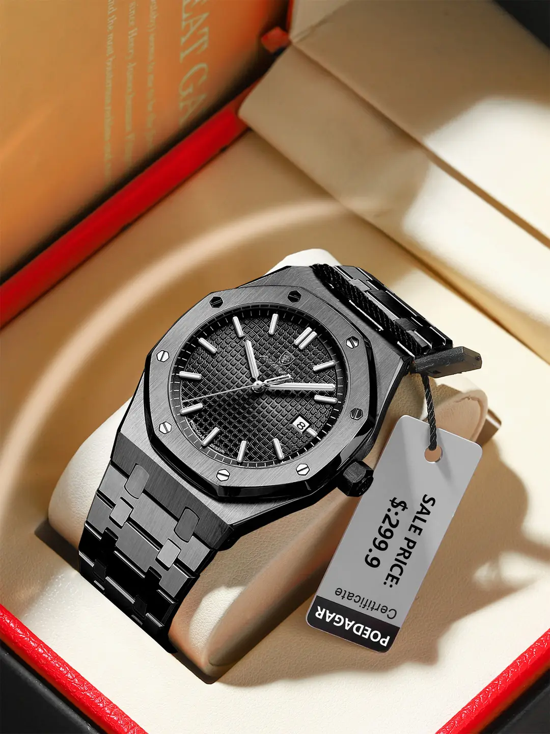 Swiss brand luxury men's watch new waterproof luminous luxury watch live foreign trade explosion a generation - Image 7