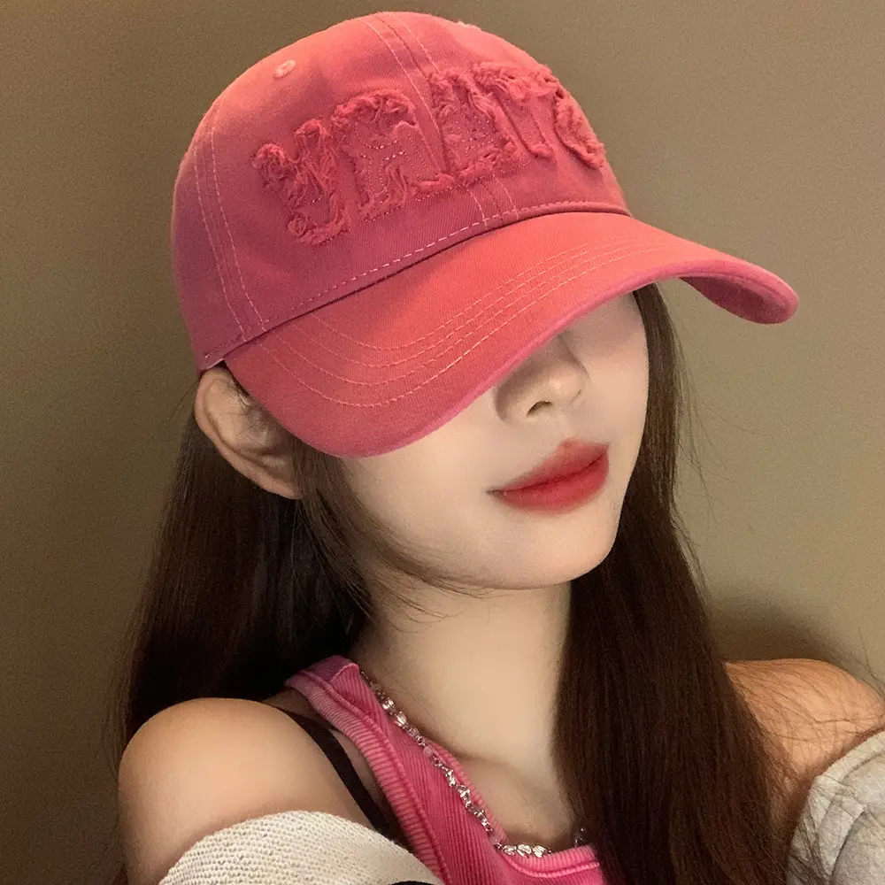 Sweet Cool Pink Lettered Women's Cap - Image 9