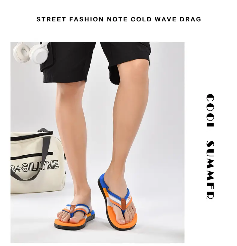 Flip-Flops for Men, Summer Outdoor Slippers, Non-Slip Soft-Soled Slippers, Men's 2026 New Style Men's Beach Sandals — feature 14