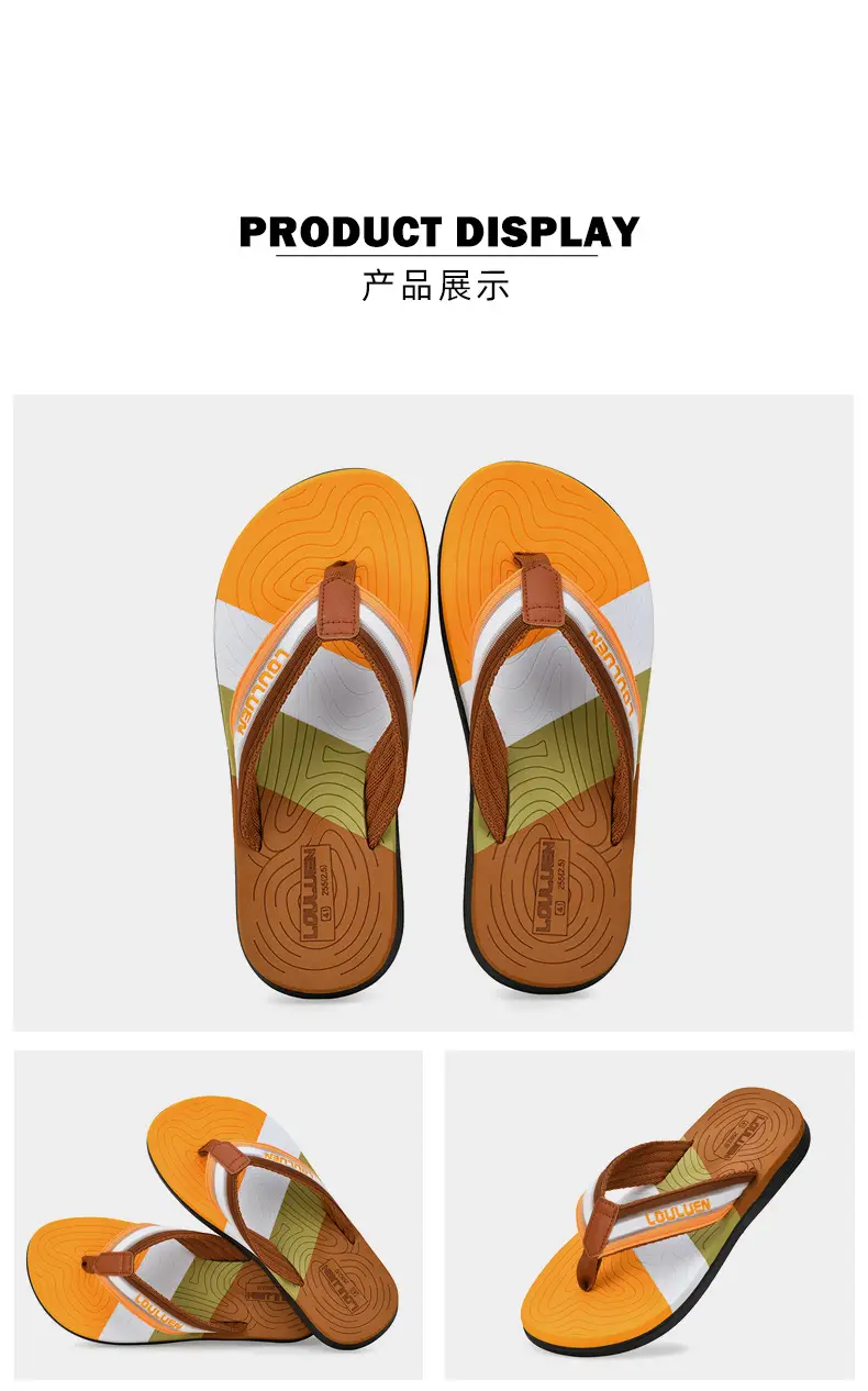 Flip-Flops for Men, Summer Outdoor Slippers, Non-Slip Soft-Soled Slippers, Men's 2026 New Style Men's Beach Sandals — feature 19