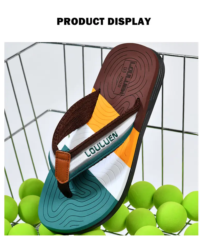 Flip-Flops for Men, Summer Outdoor Slippers, Non-Slip Soft-Soled Slippers, Men's 2026 New Style Men's Beach Sandals — feature 7