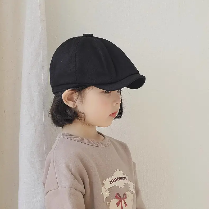 Autumn Kids Beret Cap Forward 2026 Spring - Image 3