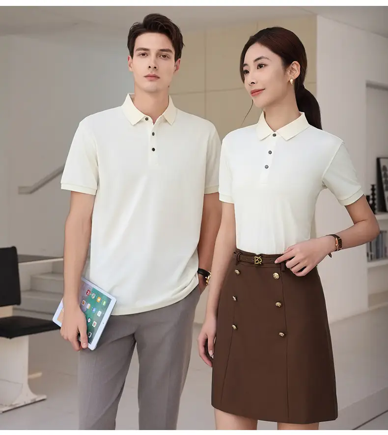 Summer Polo T-Shirt Multi Color Customizable Logo — feature 22