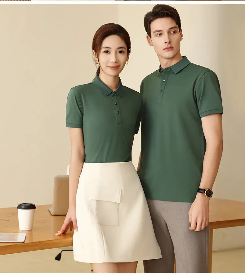 Summer Polo T-Shirt Multi Color Customizable Logo — feature 31
