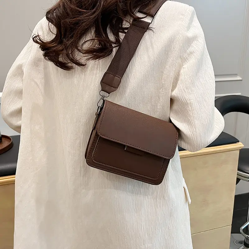 New Small Crossbody Bag for Women Brown 2022 - Image 9