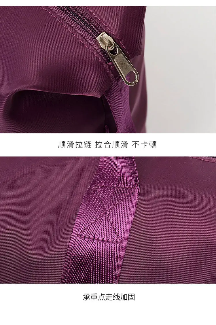 Pink 4-Wheel Travel Bag with Handles — feature 22