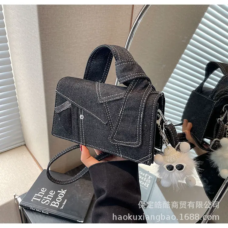 Silver Denim Shoulder Bag for Women 2024 — feature 13