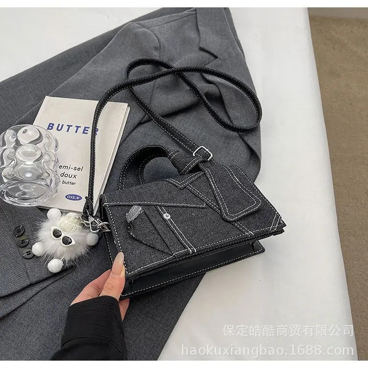 Silver Denim Shoulder Bag for Women 2024 — feature 14