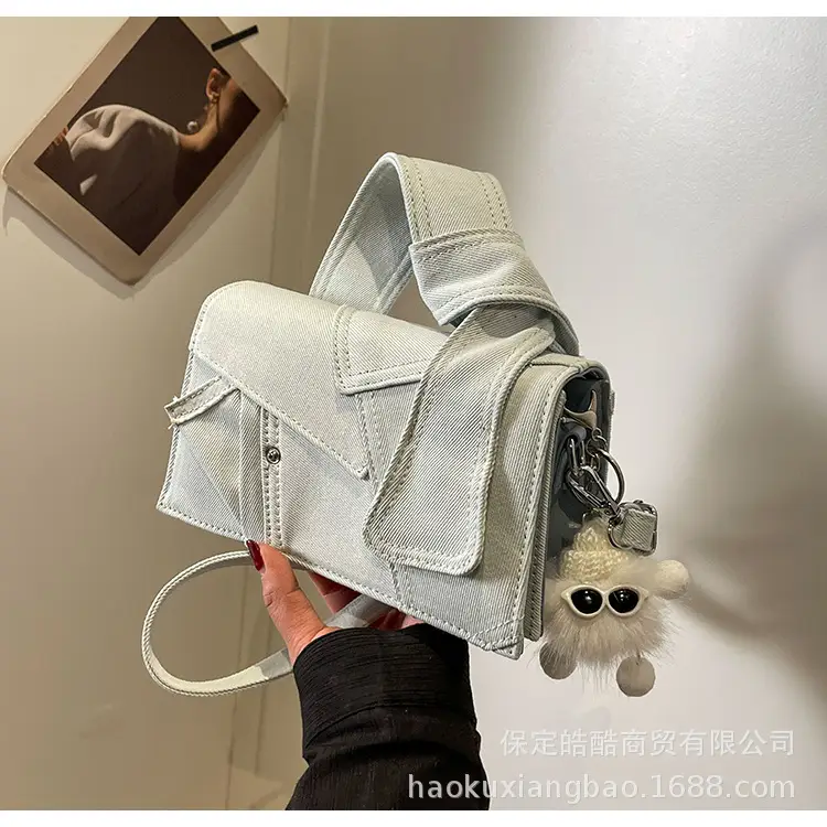 Silver Denim Shoulder Bag for Women 2024 — feature 18