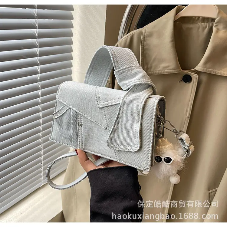 Silver Denim Shoulder Bag for Women 2024 — feature 20