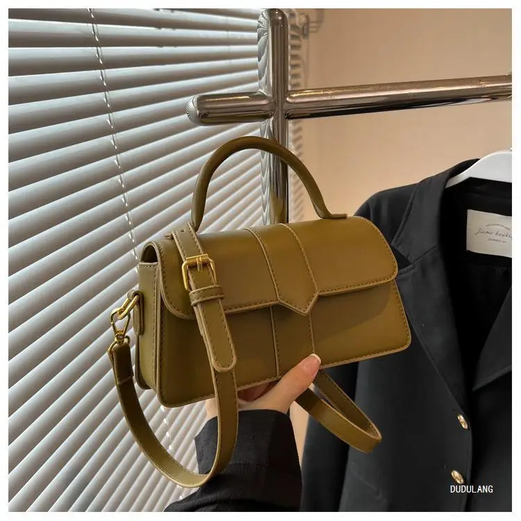 Brown Leather Shoulder Bag for Women 2026 Spring β feature 27