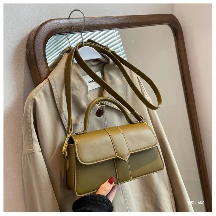 Brown Leather Shoulder Bag for Women 2026 Spring β feature 28