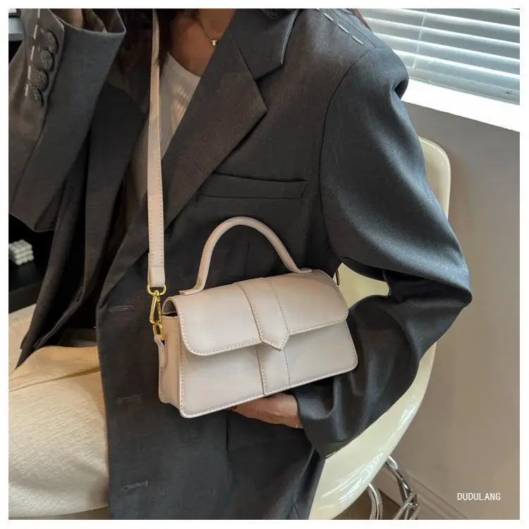 Brown Leather Shoulder Bag for Women 2026 Spring β feature 8