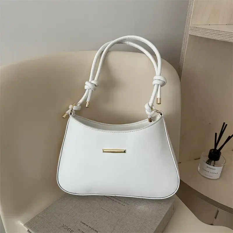 White Shoulder Bag for Women Spring New Commute - Image 5