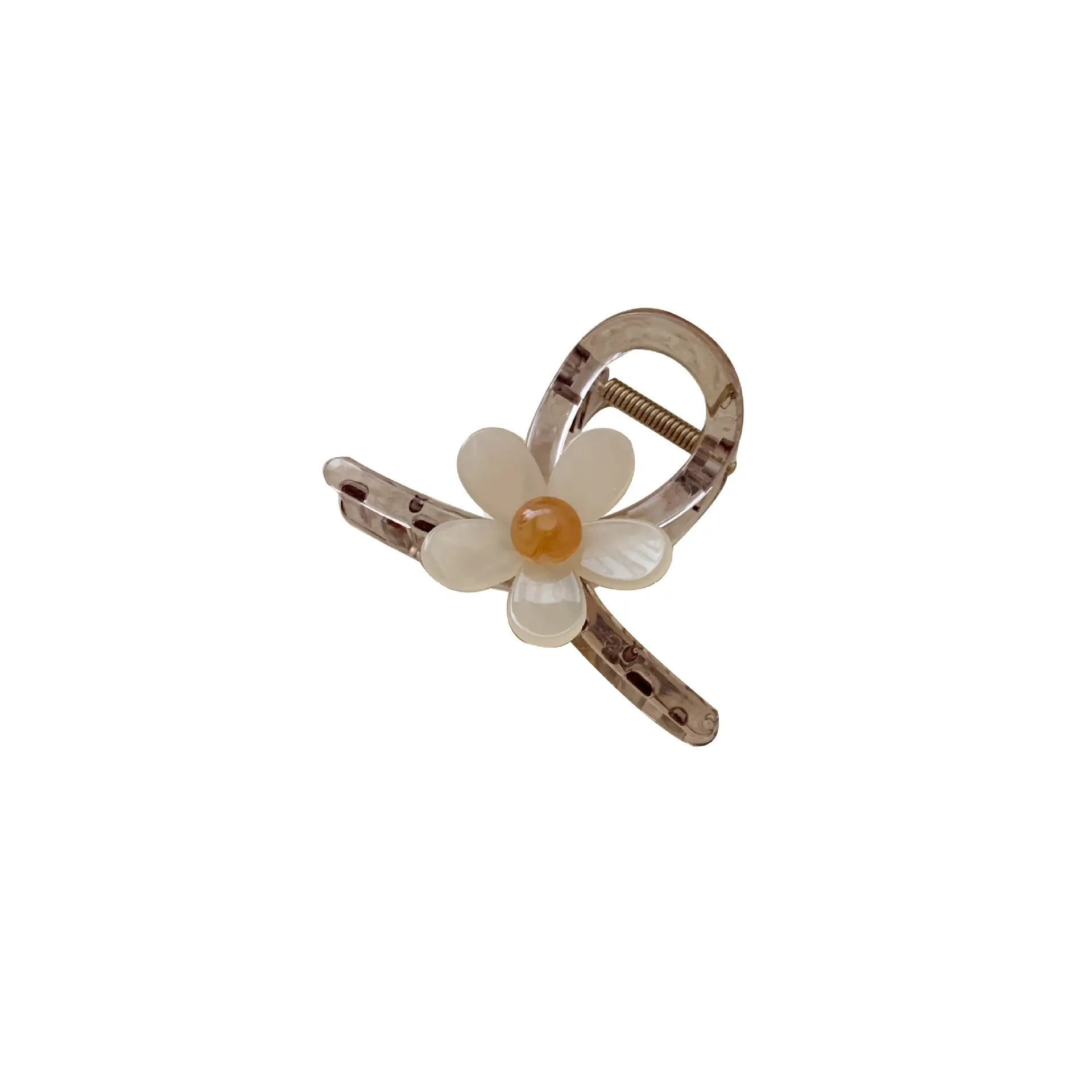 Korean Flower Hairpin for Women Medium Clip - Image 7