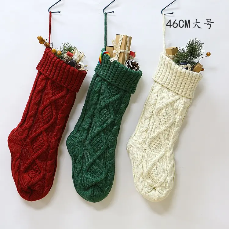 Knitted Wool Embroidered Socks for Home Decor — feature 4