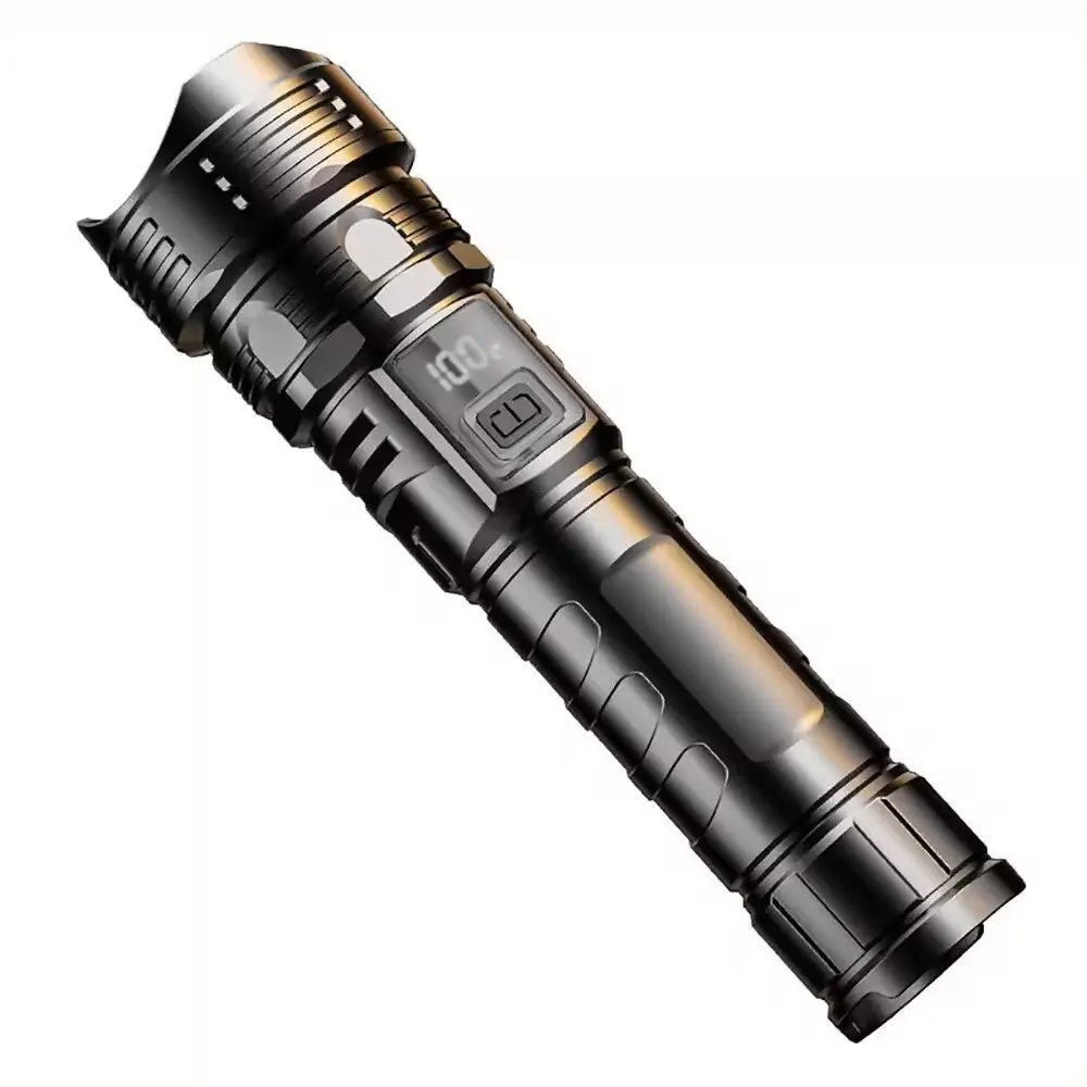 Multi-functional Waterproof Flashlight with Digital Display - Image 2