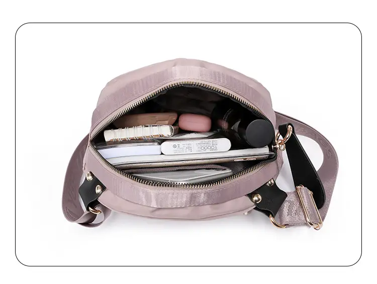 2024 Women's Large Capacity Shell Bag Beige Shoulder Crossbody Commuting — feature 9