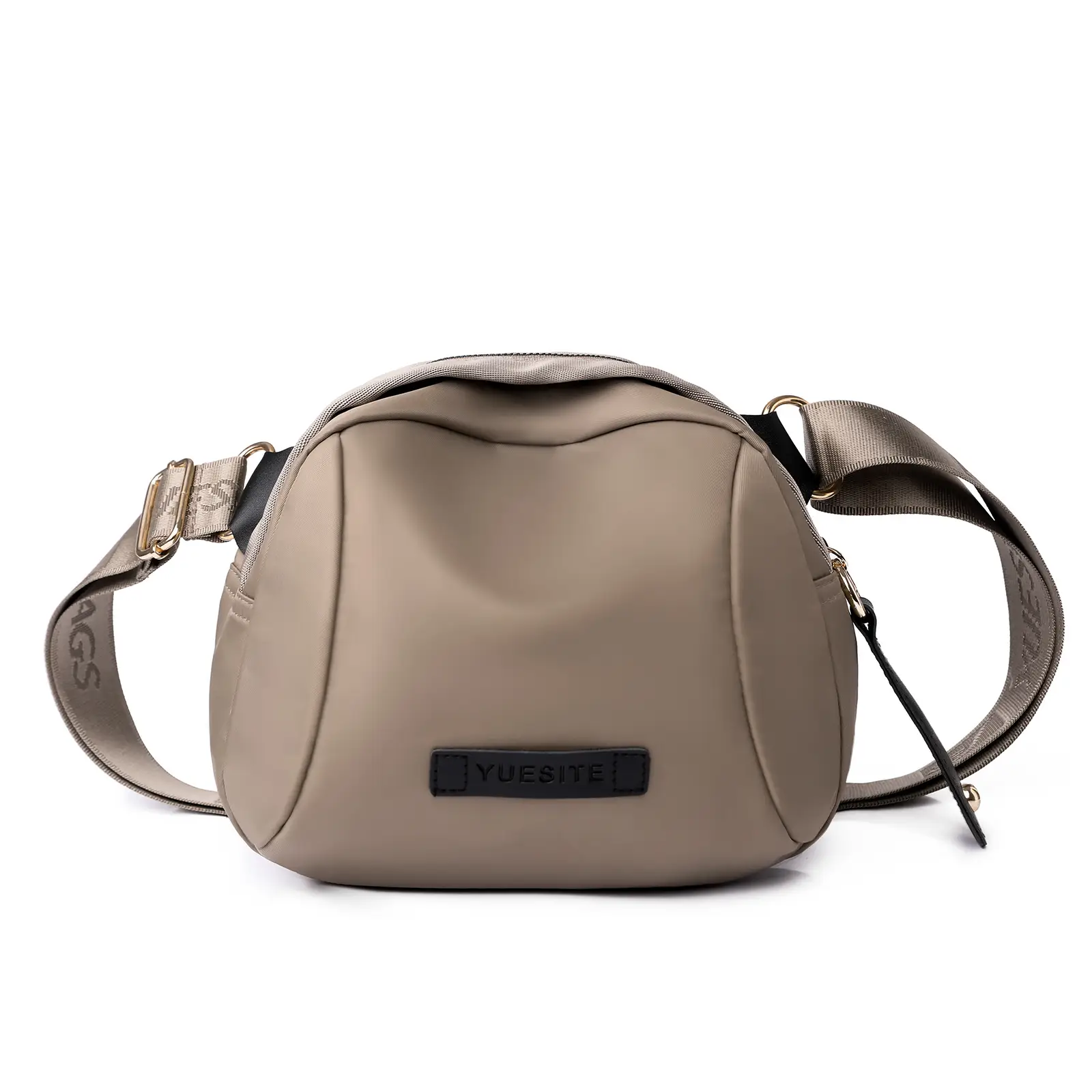 2024 Women's Large Capacity Shell Bag Beige Shoulder Crossbody Commuting - Image 2