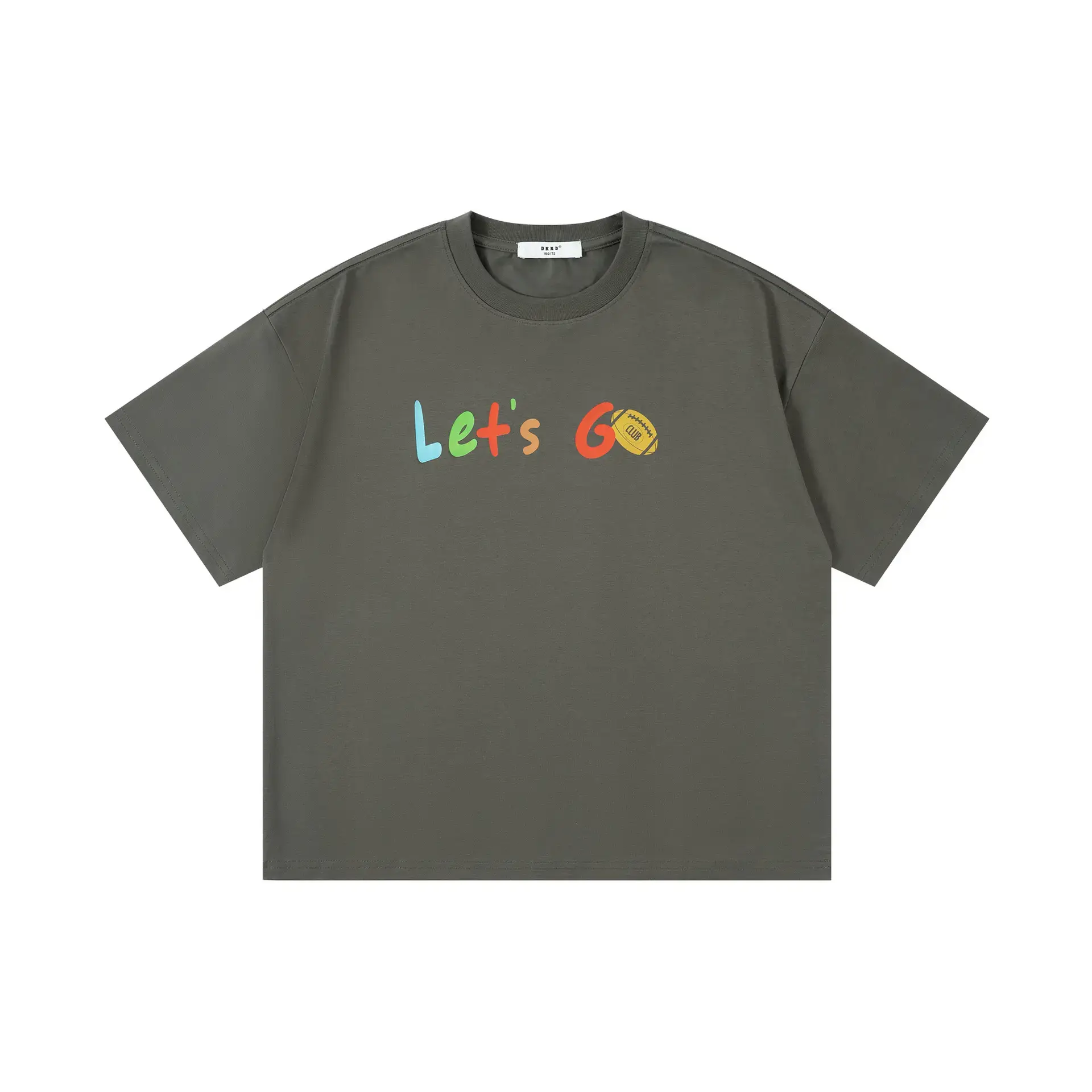 Girls Boys Cotton T-Shirt Red "BEST" Print - Image 3