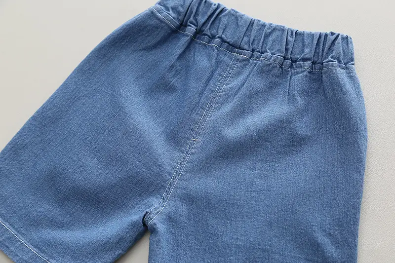 Kids T-shirt Shorts Set with Printed Design — feature 14