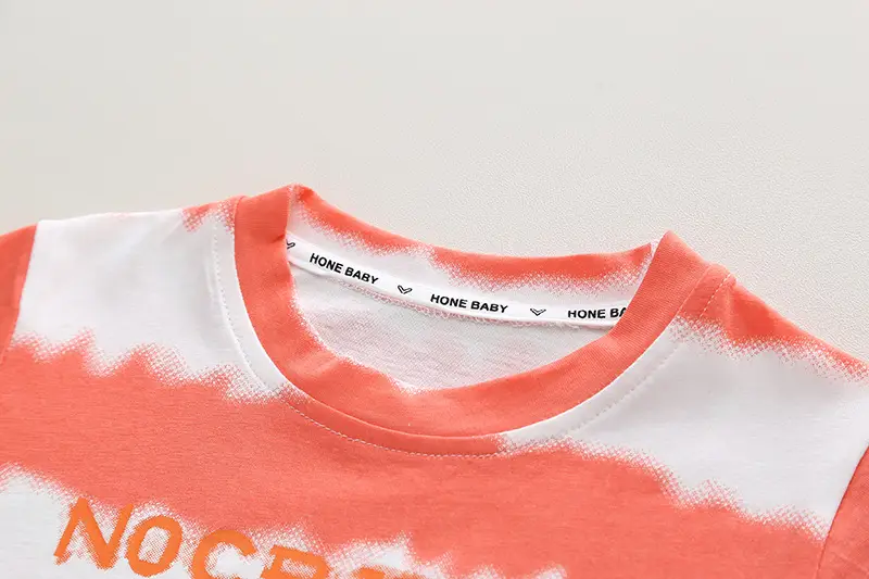 Kids T-shirt Shorts Set with Printed Design — feature 5
