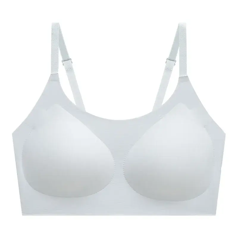 Thin Seamless Underwear Women Small Chest Large No Steel Ring - Image 11