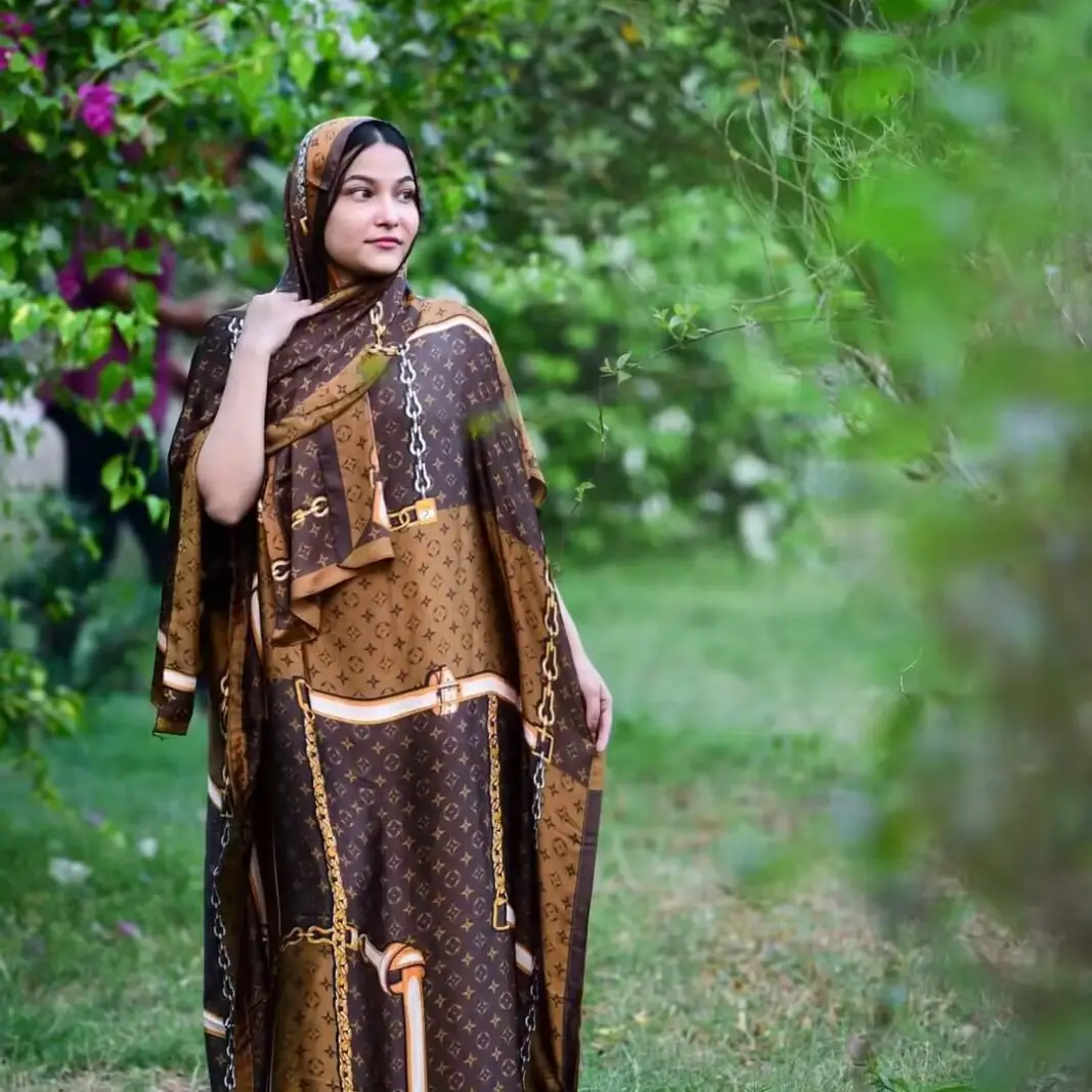 Abaya Summer Long Dress African Robe Large Size - Image 51
