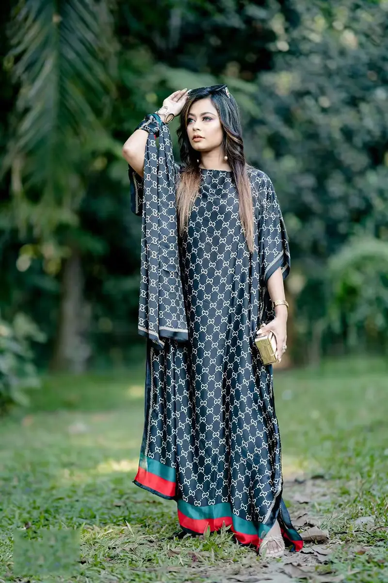 Abaya Summer Long Dress African Robe Large Size - Image 14