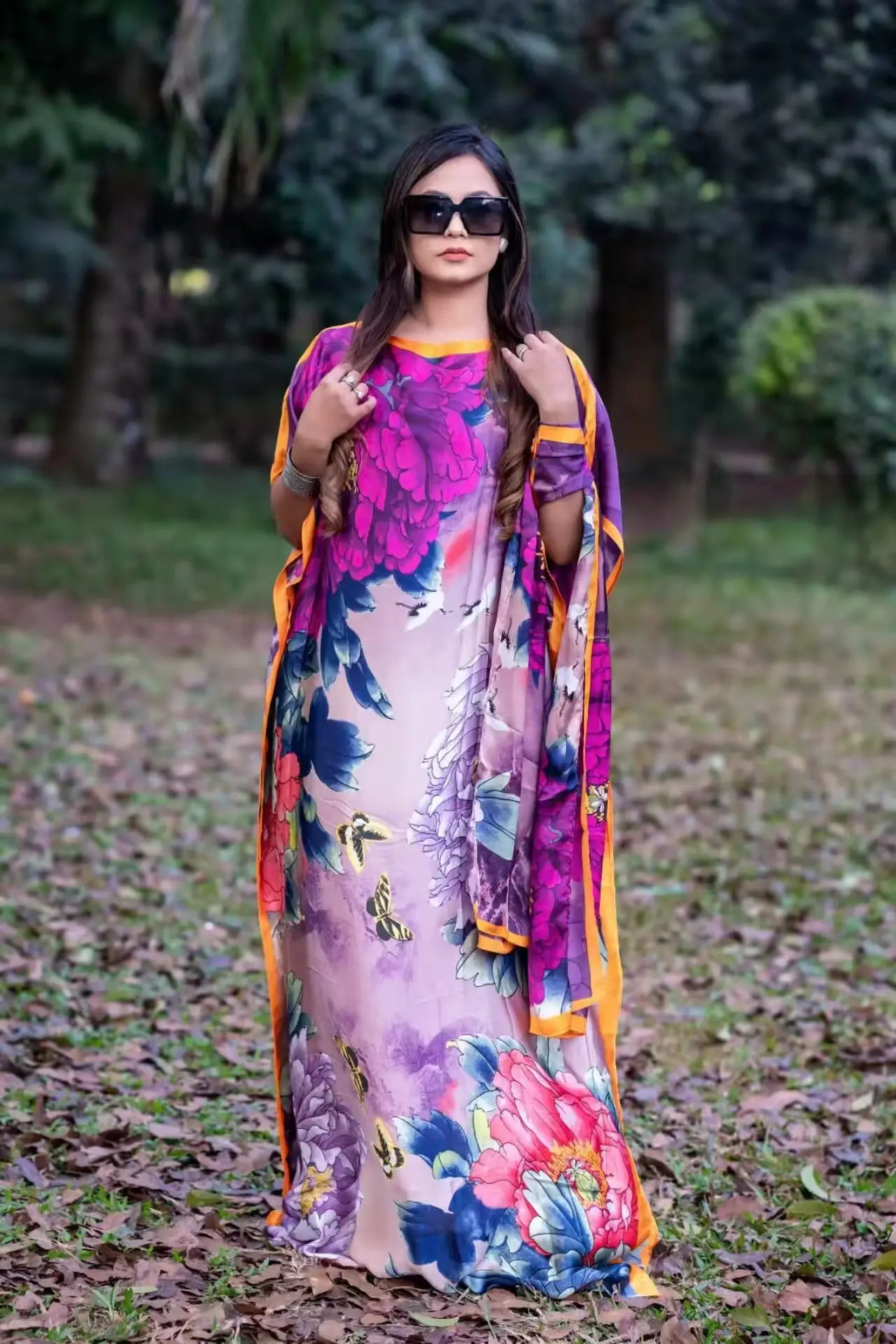 Abaya Summer Long Dress African Robe Large Size - Image 24