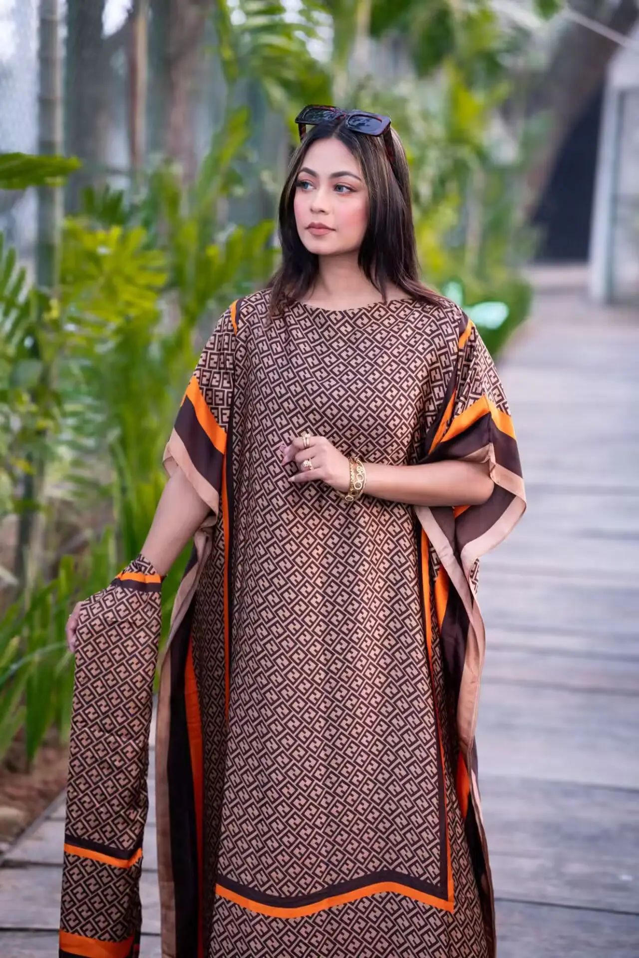 Abaya Summer Long Dress African Robe Large Size - Image 25
