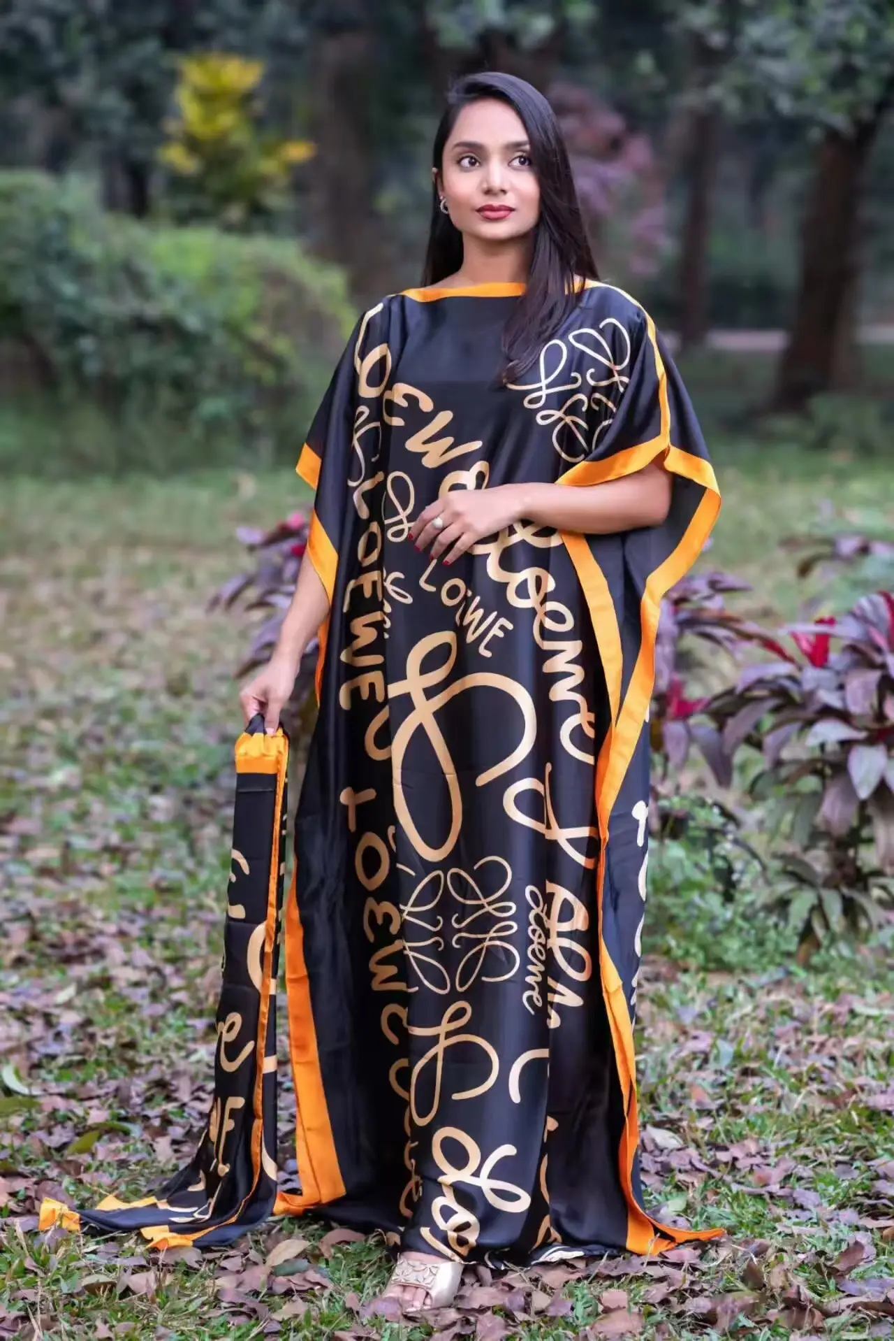 Abaya Summer Long Dress African Robe Large Size - Image 26