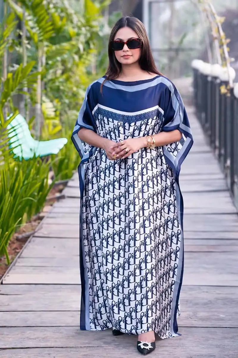 Abaya Summer Long Dress African Robe Large Size - Image 33