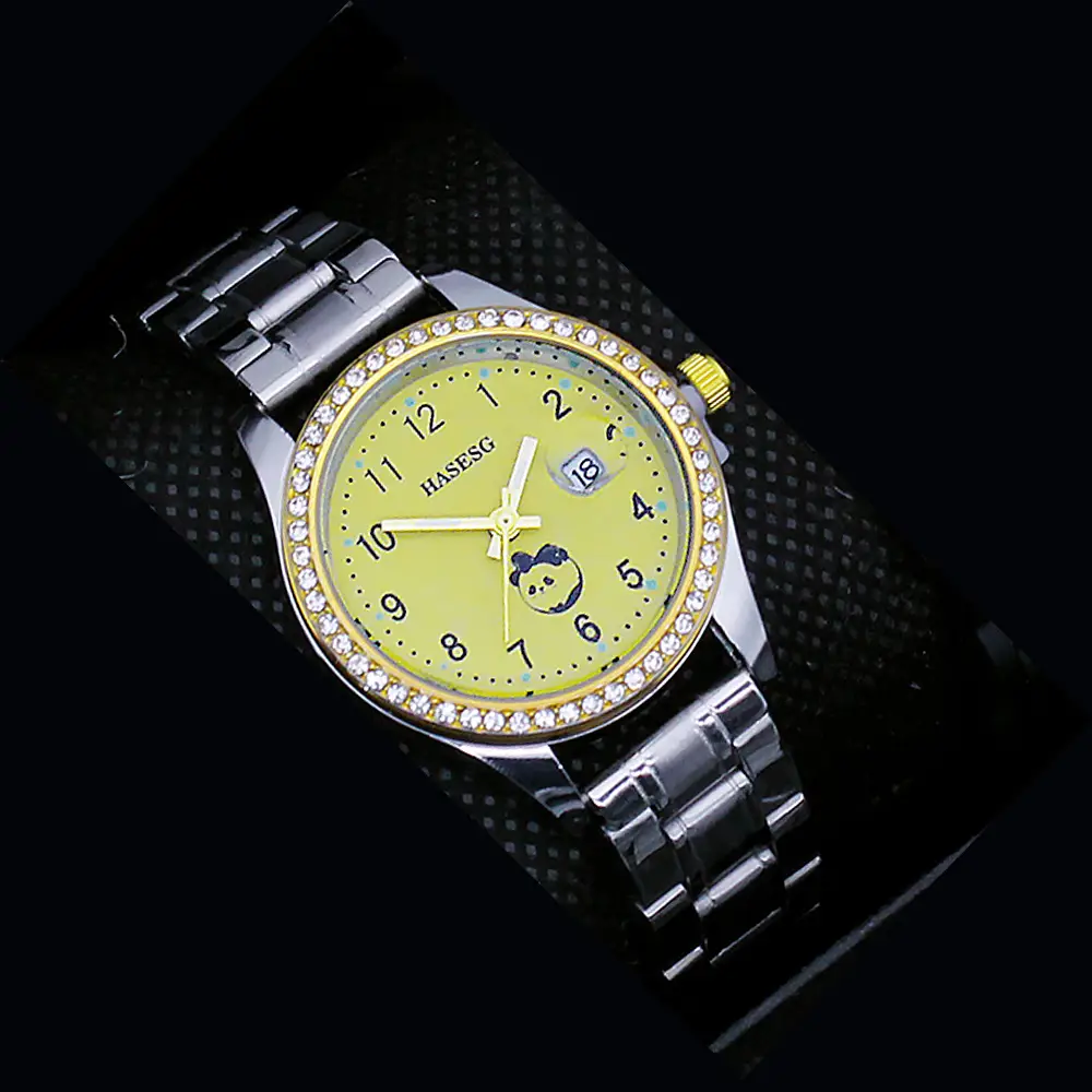 Women's Quartz Watch with Gold Dial Steel Strap — feature 16