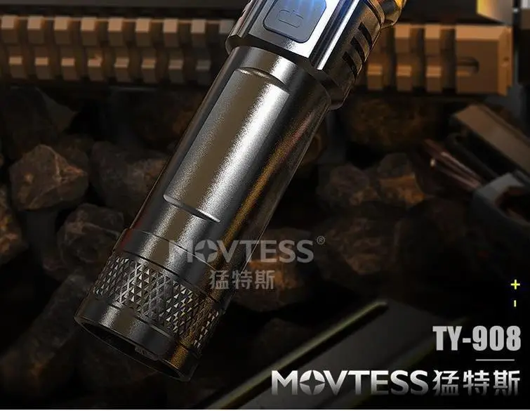 USB Rechargeable 4900N+ & 200N+ Flashlight Outdoor Emergency — feature 2