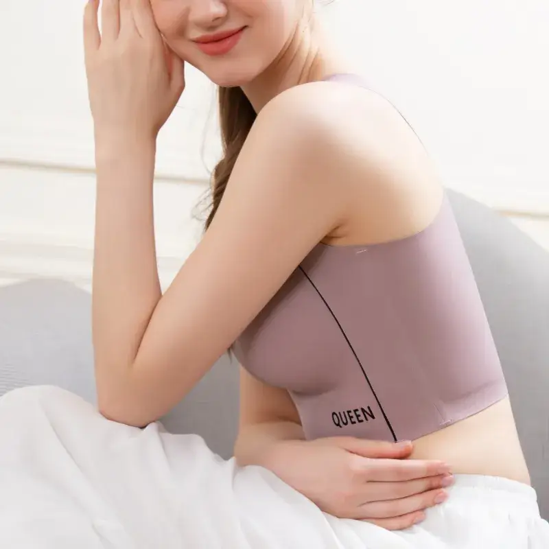 Women's Adjustable Anti-Sagging Push Up Bra Blue - Image 10
