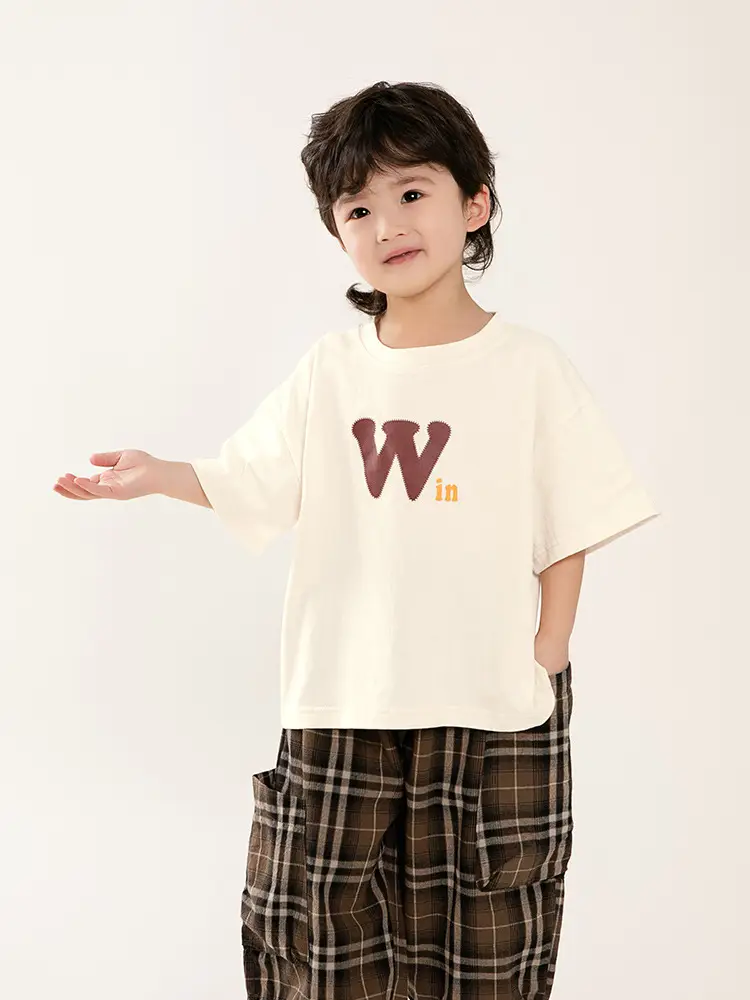 Boys Pure Cotton T-Shirt Short Sleeve Summer Wear - Image 4