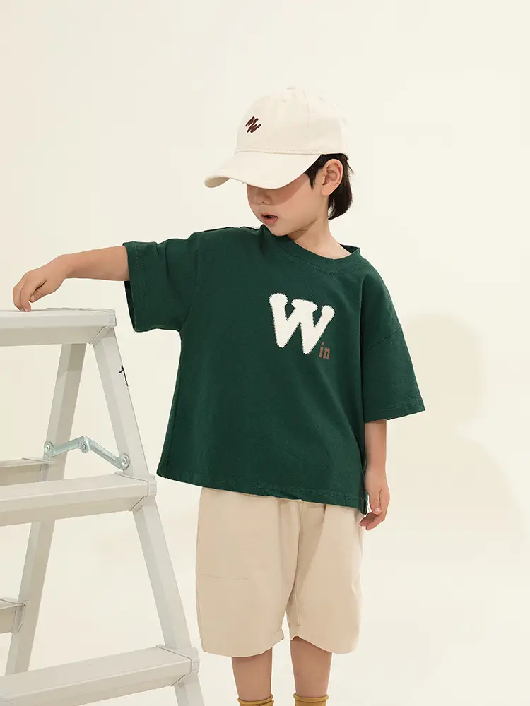 Boys Pure Cotton T-Shirt Short Sleeve Summer Wear - Image 5