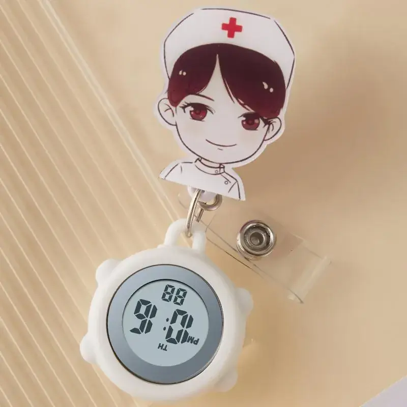 Kids Digital Nurse Watch with Bow Top - Image 45