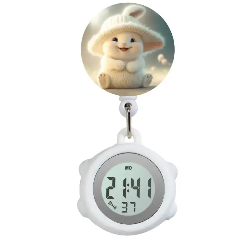Kids Digital Nurse Watch with Bow Top - Image 25