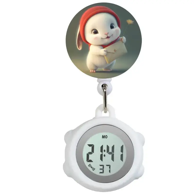 Kids Digital Nurse Watch with Bow Top - Image 26