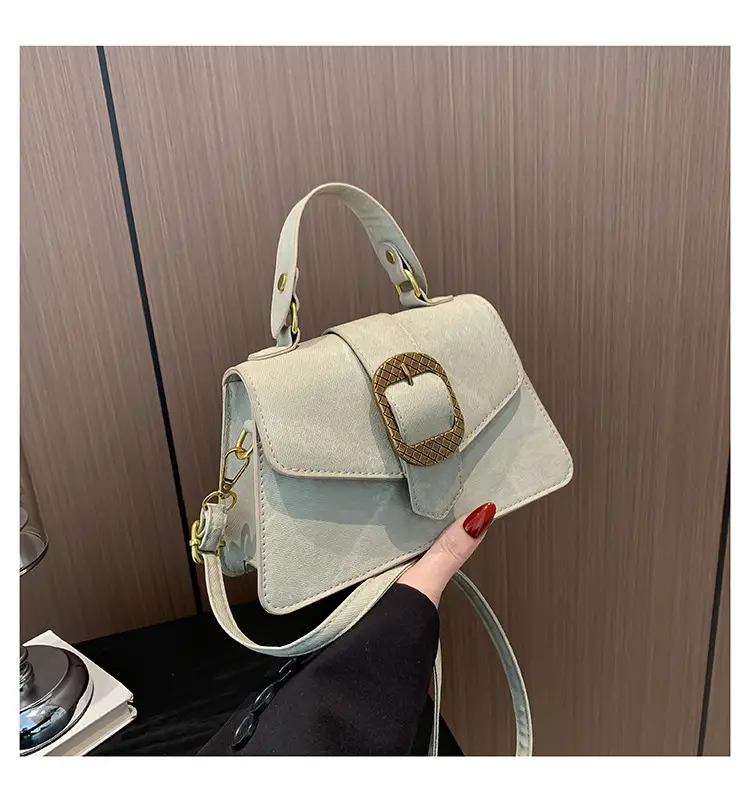 Elegant Beige Women's Shoulder Messenger Bag with Heart Charm — feature 25