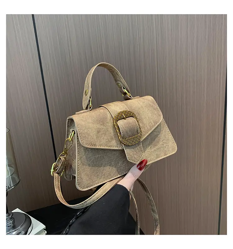 Elegant Beige Women's Shoulder Messenger Bag with Heart Charm — feature 28