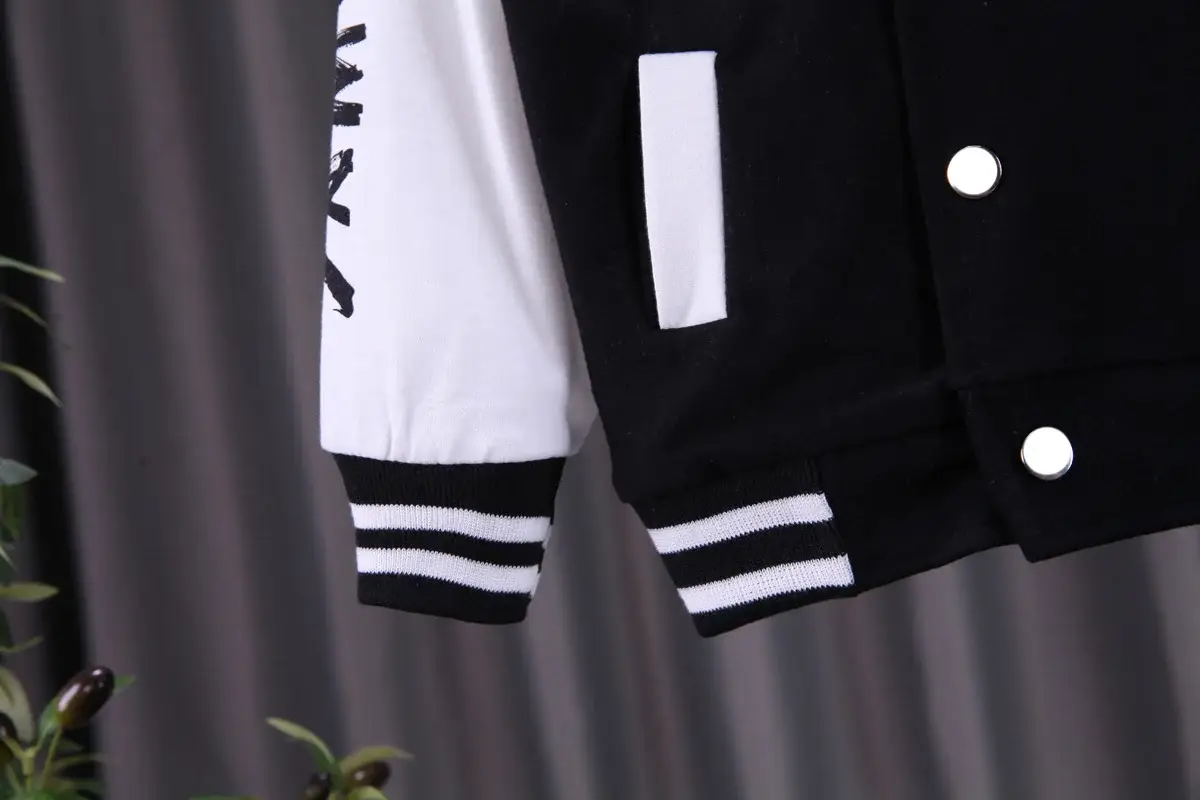 Baby Boy Baseball Jacket Set Beige White 0-5Yrs — feature 16