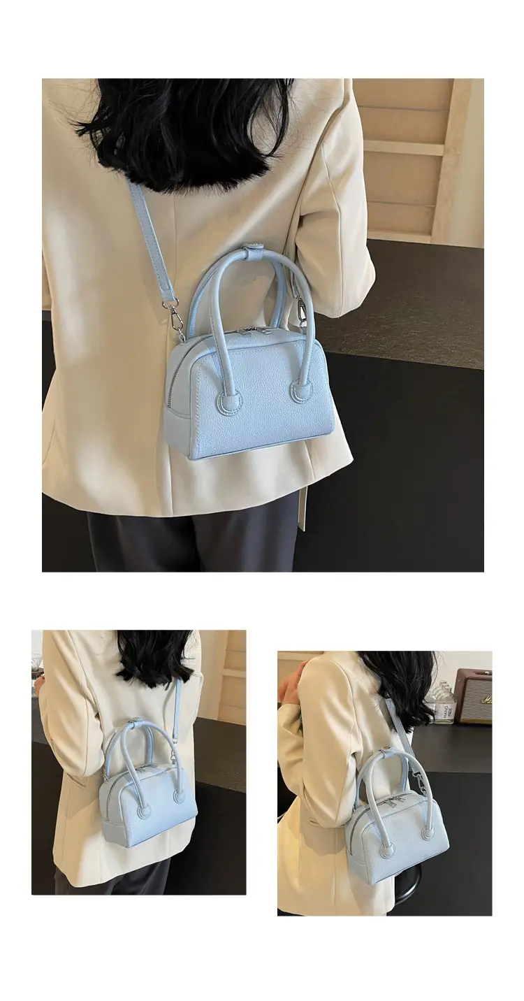 Light Blue Women's Shoulder Messenger Bag Spring Summer 2024 — feature 11