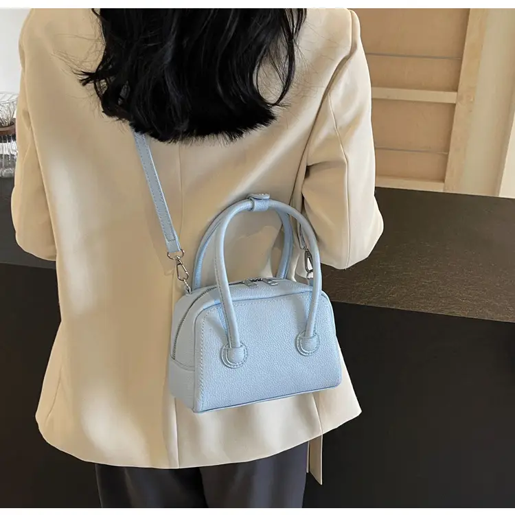 Light Blue Women's Shoulder Messenger Bag Spring Summer 2024 — feature 46