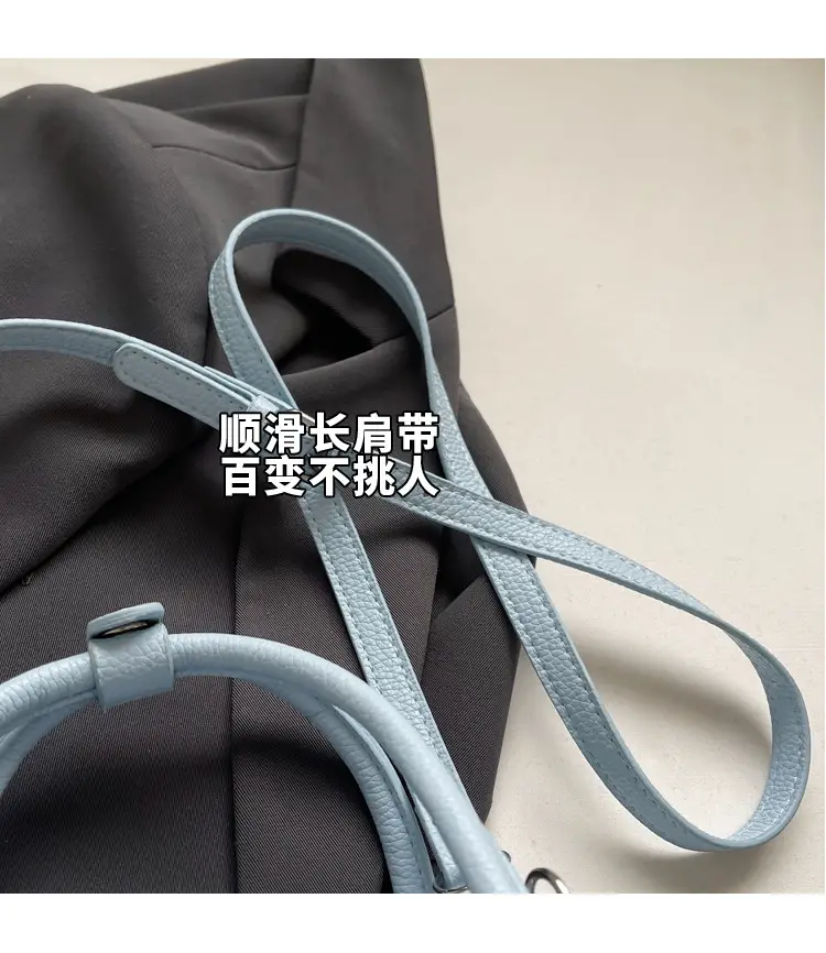 Light Blue Women's Shoulder Messenger Bag Spring Summer 2024 — feature 5