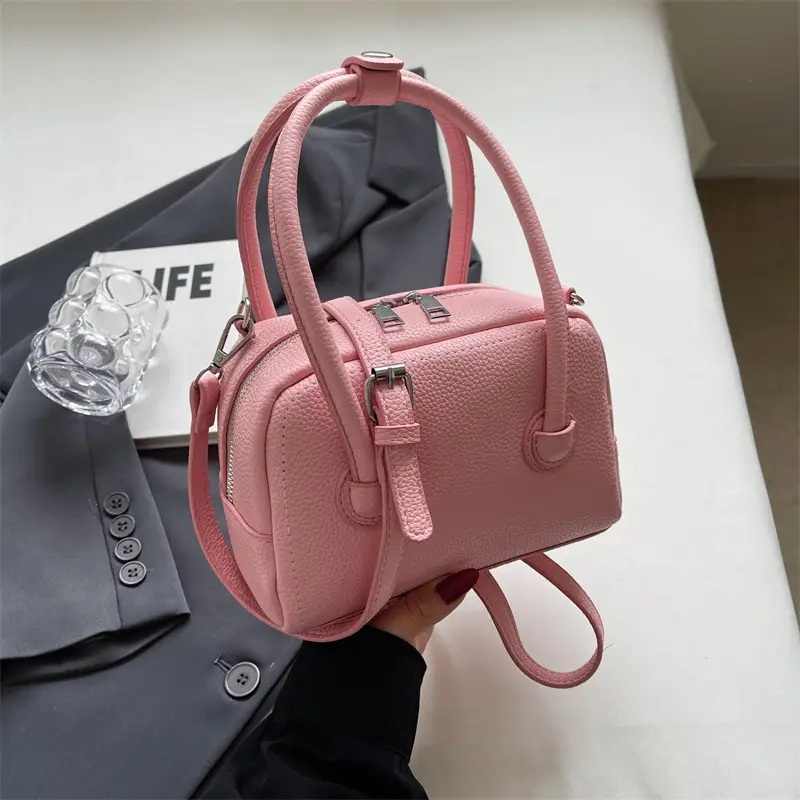 Light Blue Women's Shoulder Messenger Bag Spring Summer 2024 - Image 3
