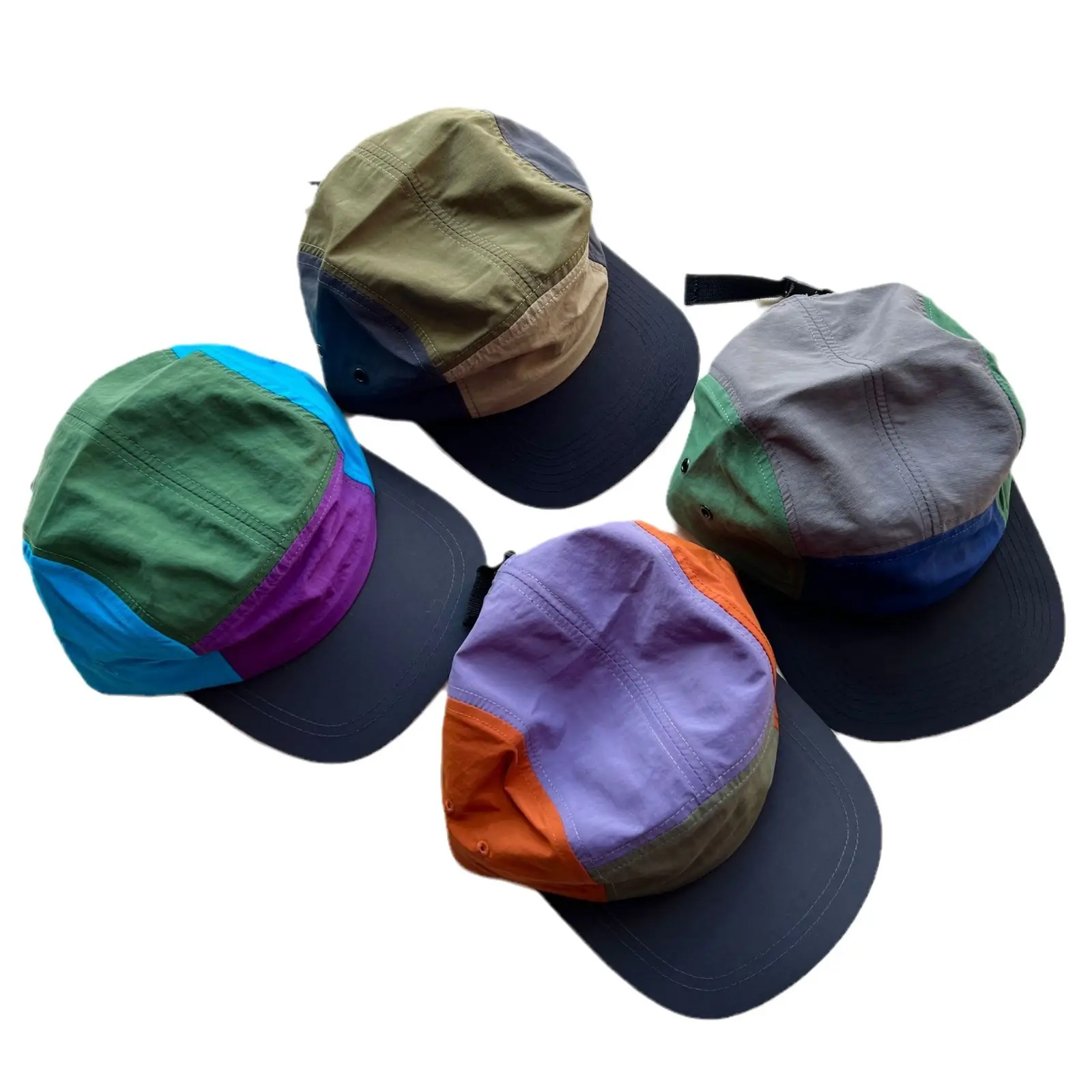 Men's Color Changing Sun Hat with Blue Green Trim - Image 9