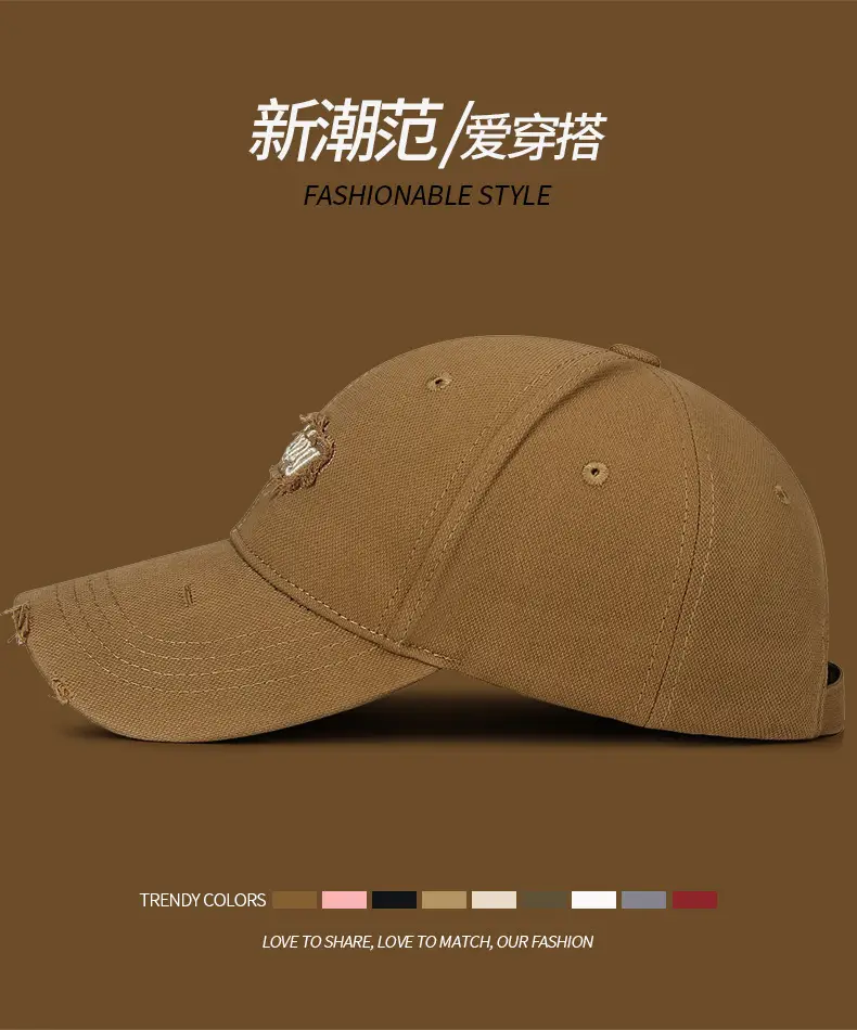 Men Flying Eagle Embroidered Cap Red Baseball — feature 7